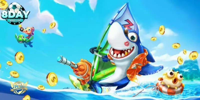 Đồ họa sắc nét của game bắn cá