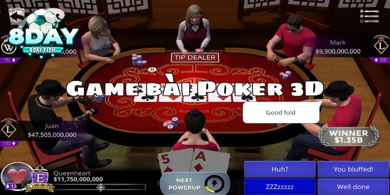 Game bài Poker 3D